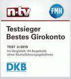 DKB Girokonto Testsieger