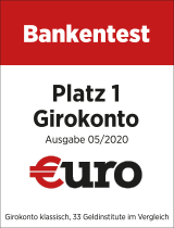 Norisbank Unterkonto Auszeichnung