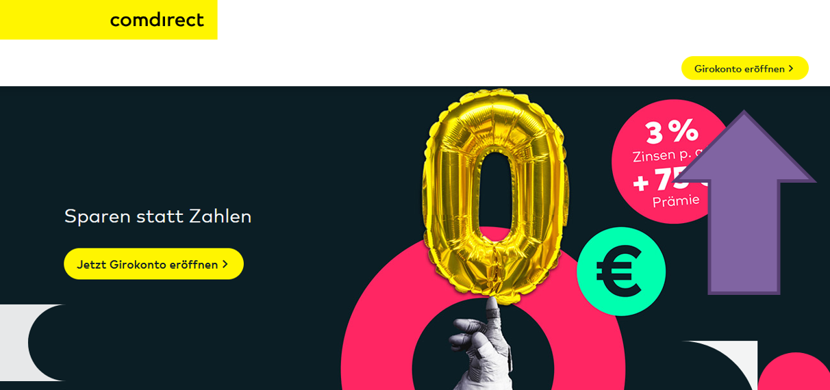 Anleitung Comdirect Unterkonto einrichten