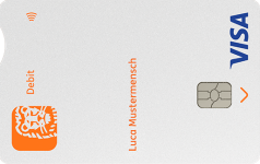 ING Geld abheben VISA Card
